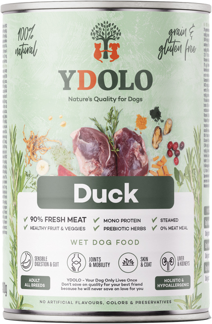 YDOLO Healthy & Pure Pâtée Canard 400 g
