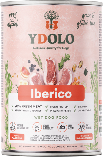 YDOLO Healthy & Pure Pâtée Iberico 400 g
