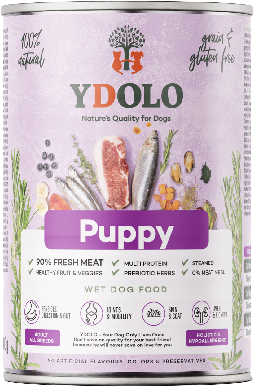 YDOLO Healthy & Pure Pâtée Puppy 400 g