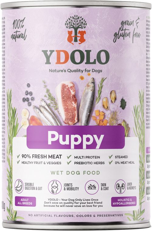 YDOLO Healthy & Pure — Pâtée 400 g (chien)