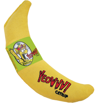 Yeowww! – Banane Chicata à l'herbe à chat pour chat Yeowww!
