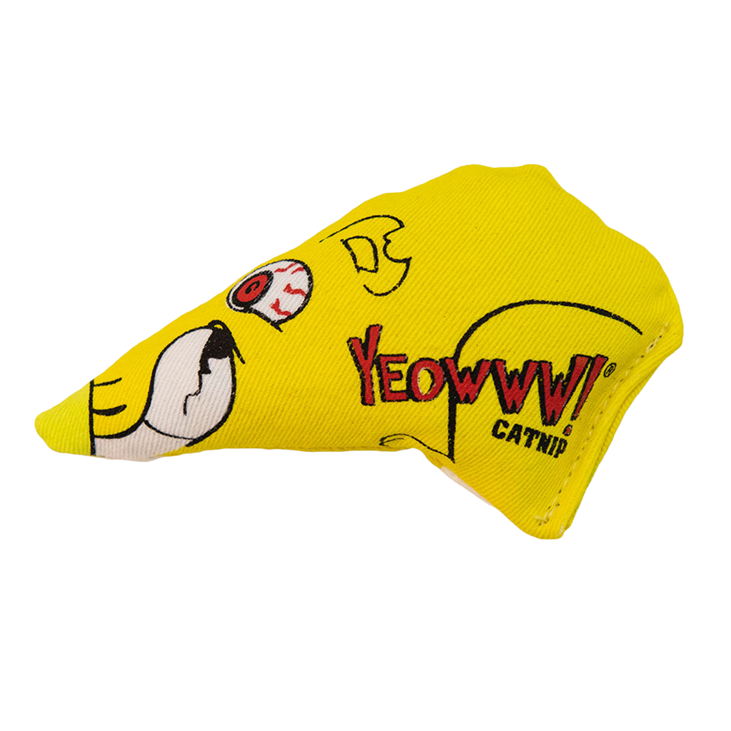 Yeowww! – Chubby Mouse, souris à l'herbe à chat pour chat Yeowww!