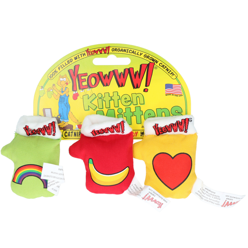 🐾 Yeowww! — Jouets à l’Herbe à Chat Ultra Puissante pack de 3