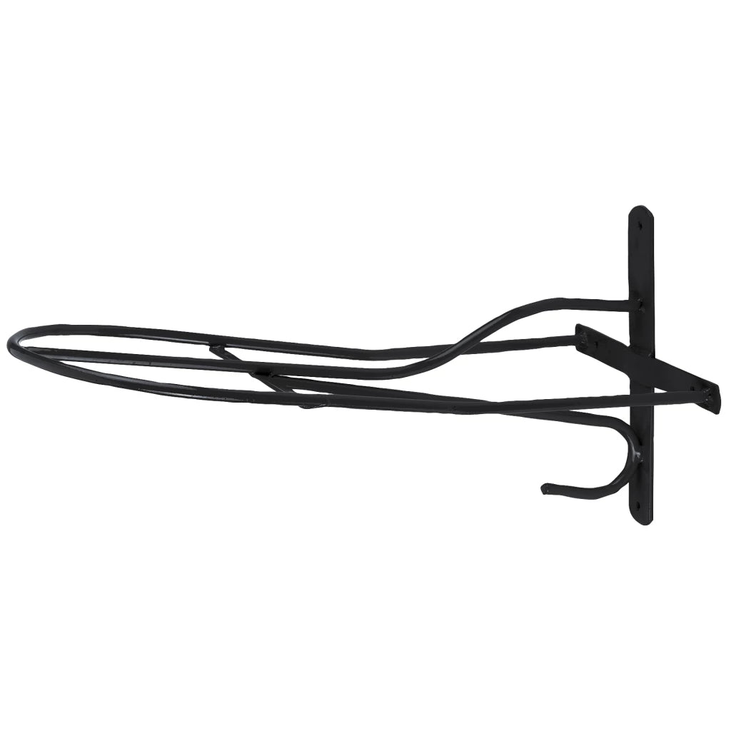 Porte-selle style anglais en métal plastifié – 54 cm