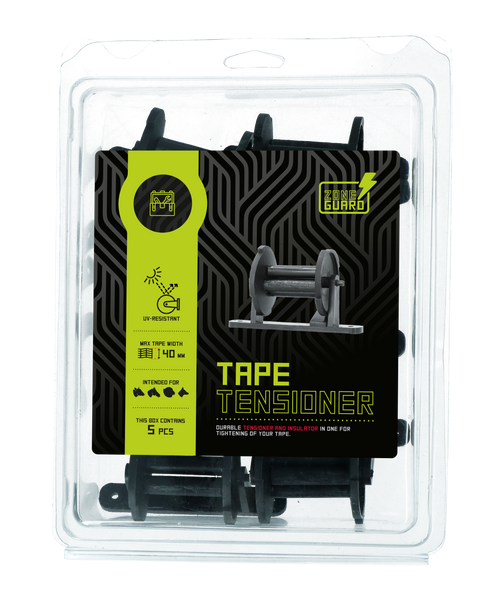 Isolateur tendeur ruban clôture électrique 40 mm – Lot de 5