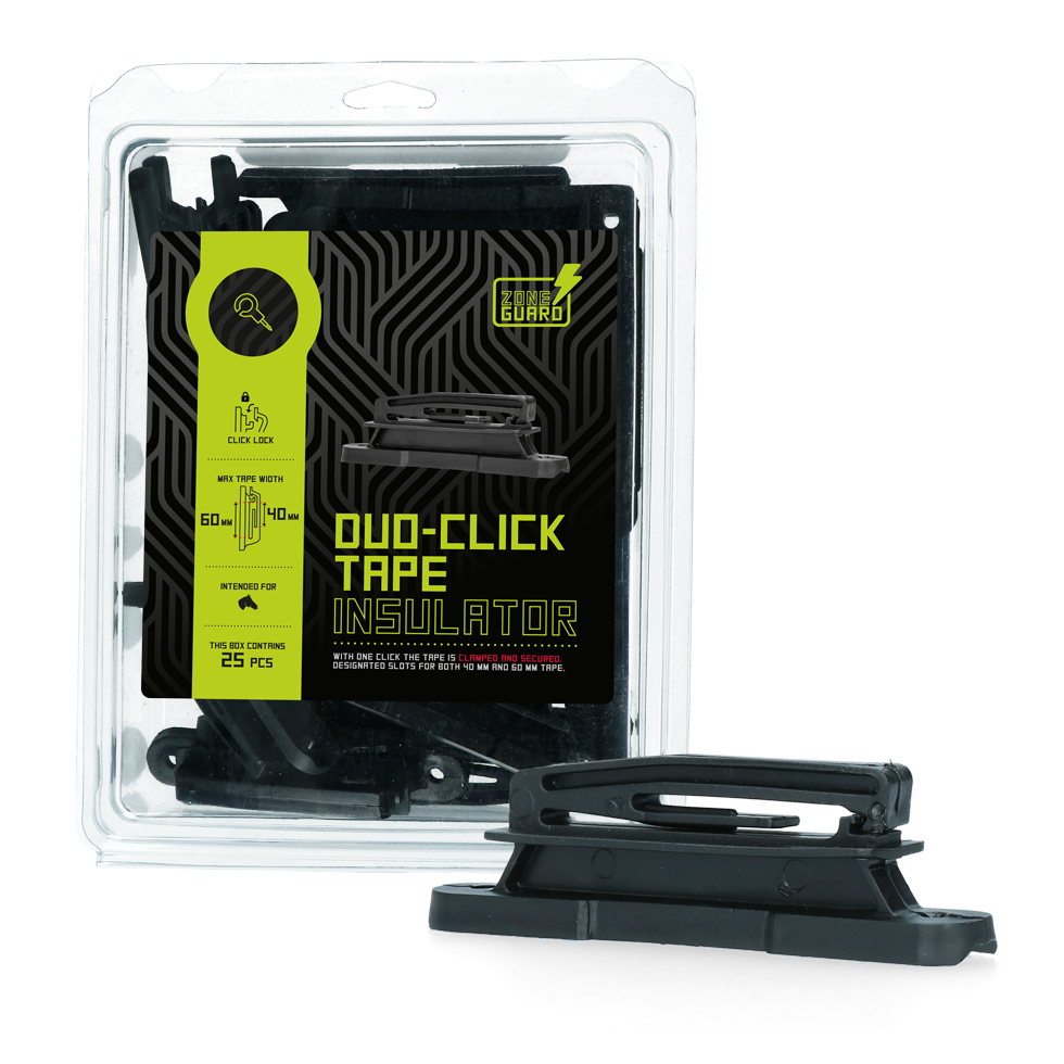ZoneGuard Duo-Click Tape Insulator 60 mm