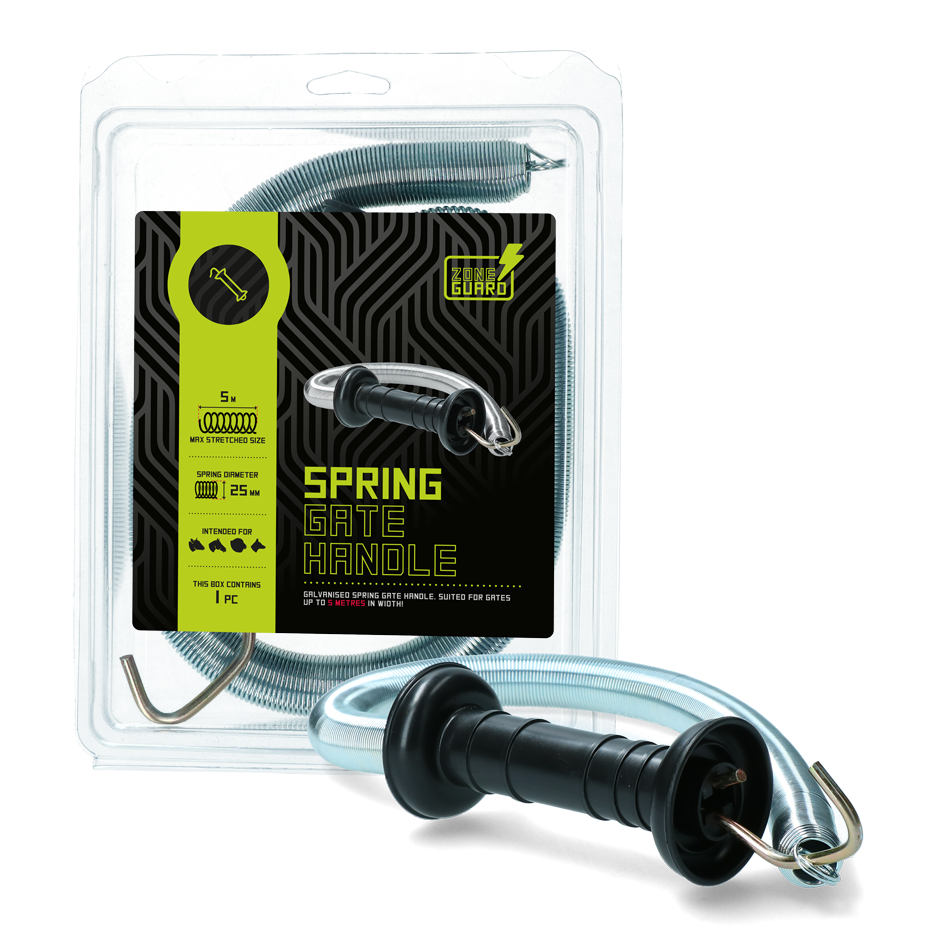 ZoneGuard Gate Handle with spring 25 mm