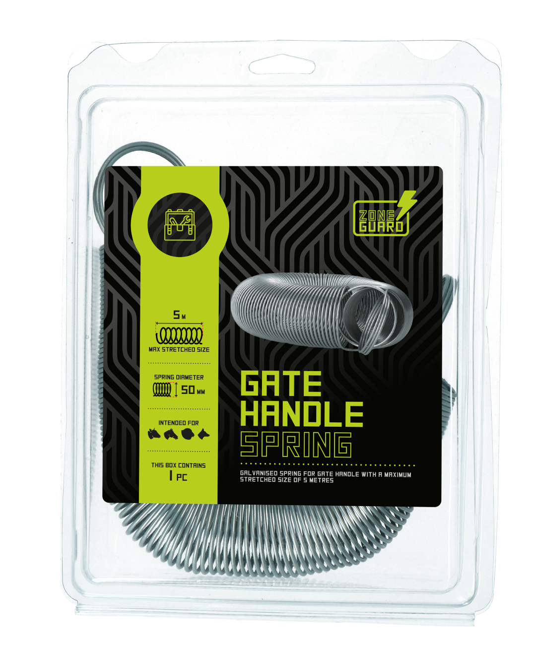 ZoneGuard Gate handle spring 50 mm