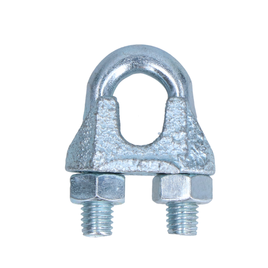 ZoneGuard wire clamp for galvanized ground rod 1 m