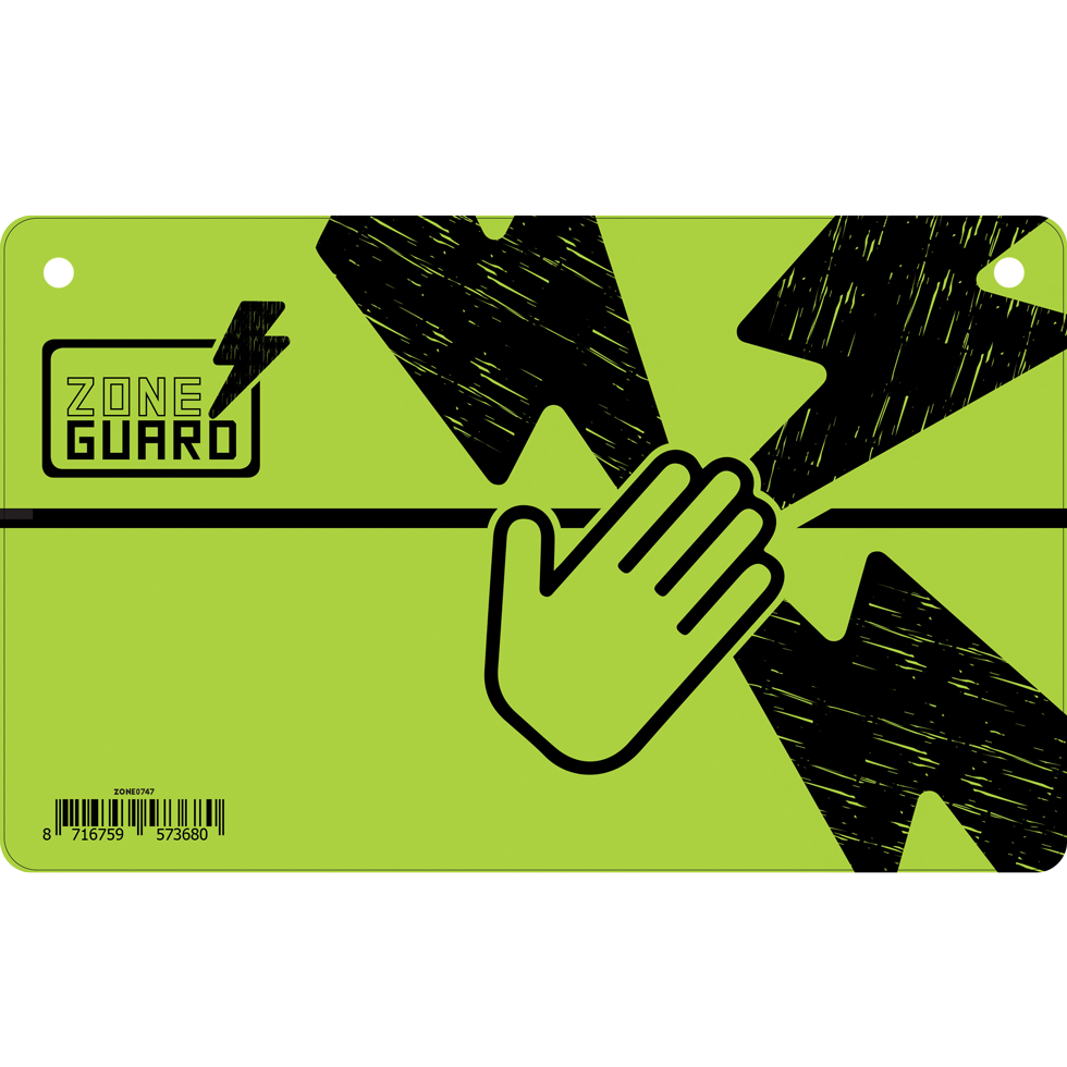 ZoneGuard Warning sign Caution: Electric Fence