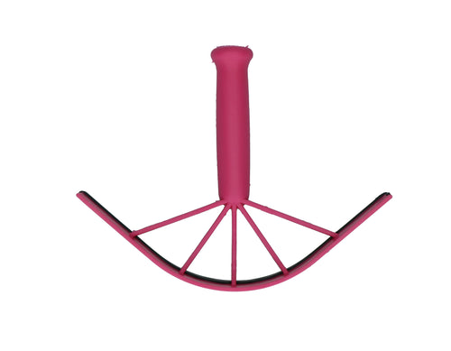 Étrille de Sueur Simple Main – Rose