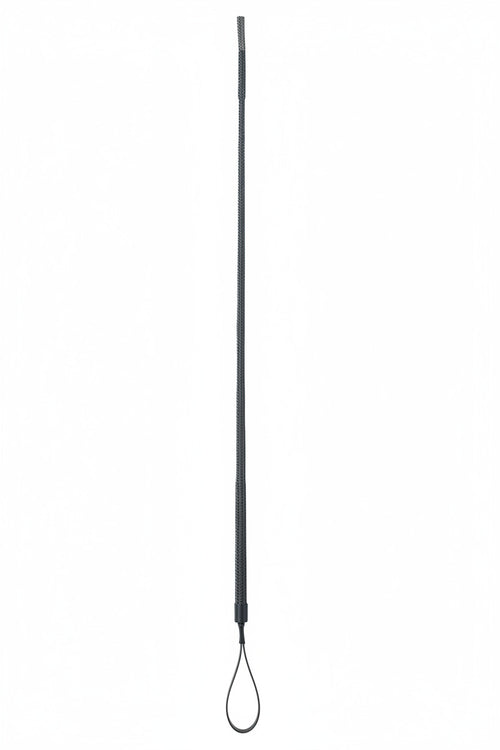 Cravache d’Équitation Noir – Poignée Tête de Cheval – 90 cm