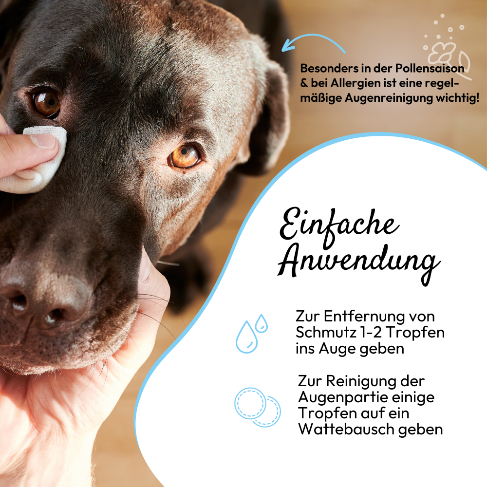 Soin oculaire PHA pour chiens et chats 20 ml Kauartikel.com GmbH
