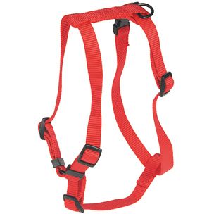 Nylon Hondentuig Rood - Verstelbaar