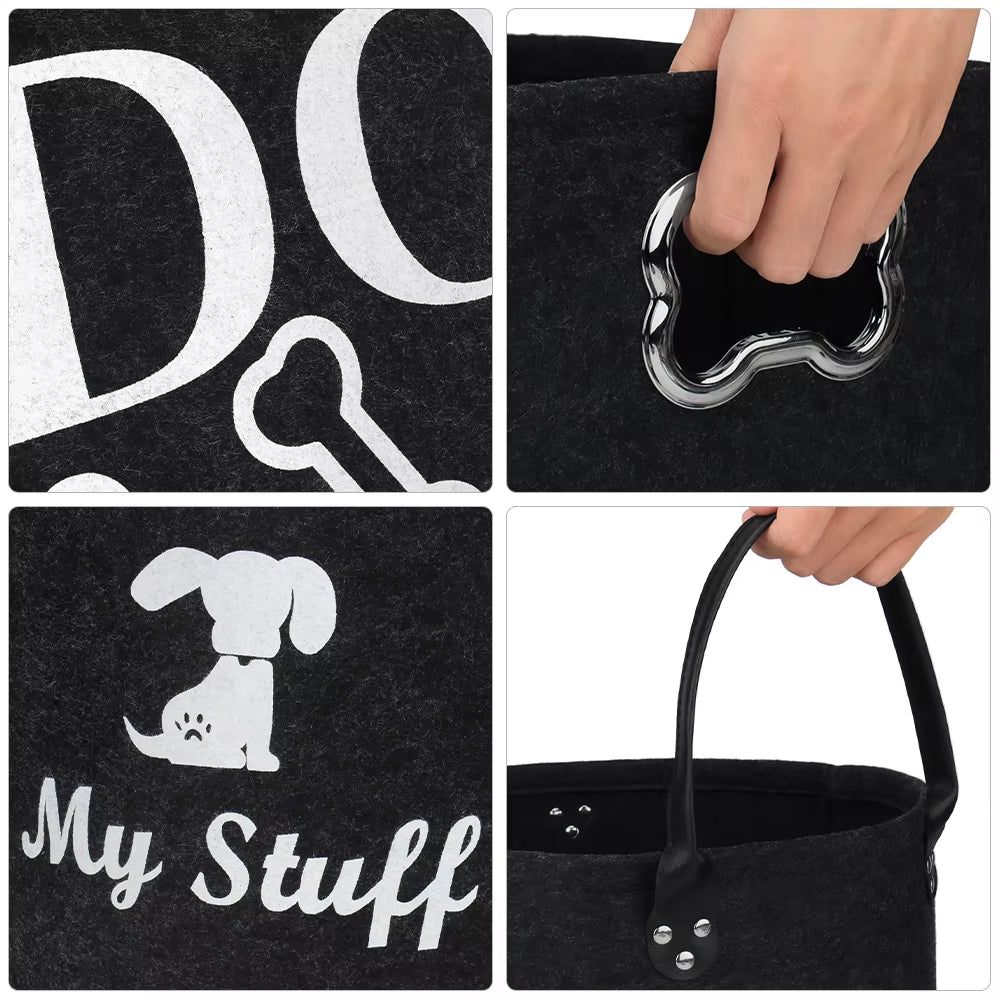 Clothes Toy Storage Dog Basket Pet Bin Accessories Box Container Stuff Sundries Organize Baskets Case Home Tool