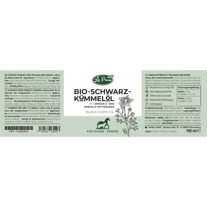 Huile biologique de cumin noir LaPura 100 ml Kauartikel.com GmbH