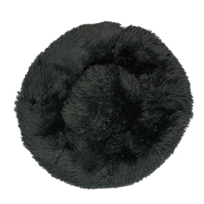 Round Cat Beds House Soft Long Plush Best Pet Dog Bed for Dogs Basket Pet Products Cushion Cat Bed Cat Mat Animals Sleeping Sofa