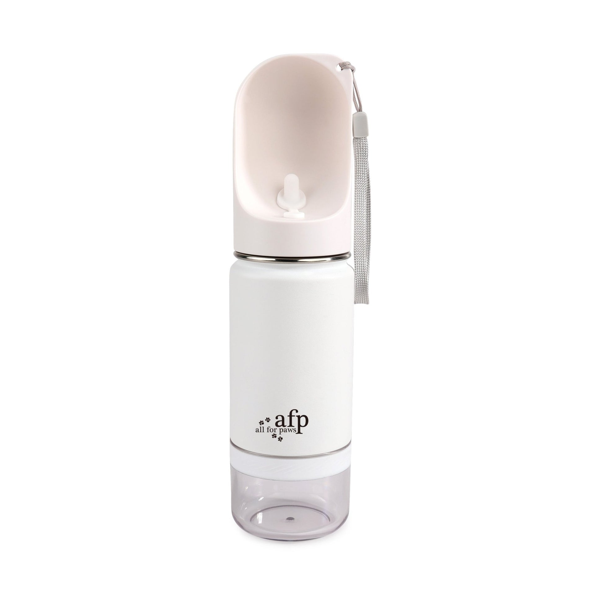 AFP – Gourde de voyage 2-en-1 en inox pour chien - Trufféo