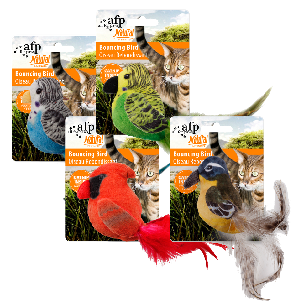 AFP Natural Instincts – Oiseau rebondissant pour chat - Trufféo