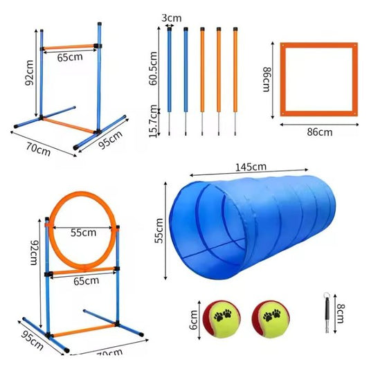 Kit Complet d’Entraînement Agility pour Chien