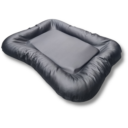 Panier pour chien Topmast tout temps en cuir Skai noir TOPMAST