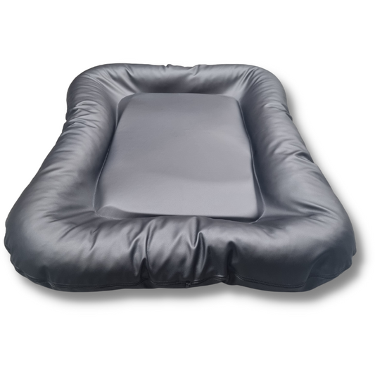 Panier pour chien Topmast tout temps en cuir Skai noir TOPMAST