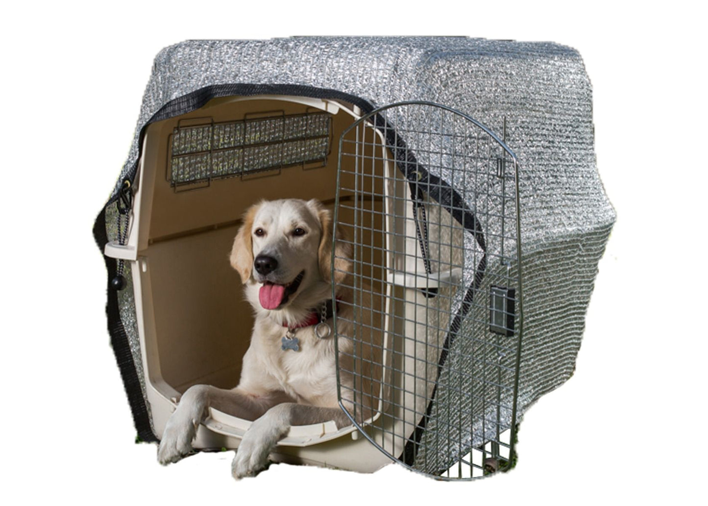 Aluminium Zonwerend Doek - Schaduwdoek - Zonnezeil, Warmtebescherming - UV-Bescherming - 2 x 2 Meter