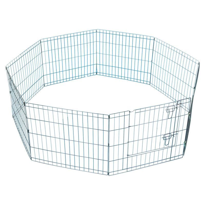 Topmast Puppyren Expandable - Blauw - Opvouwbaar XL - L 560 x H 60 cm