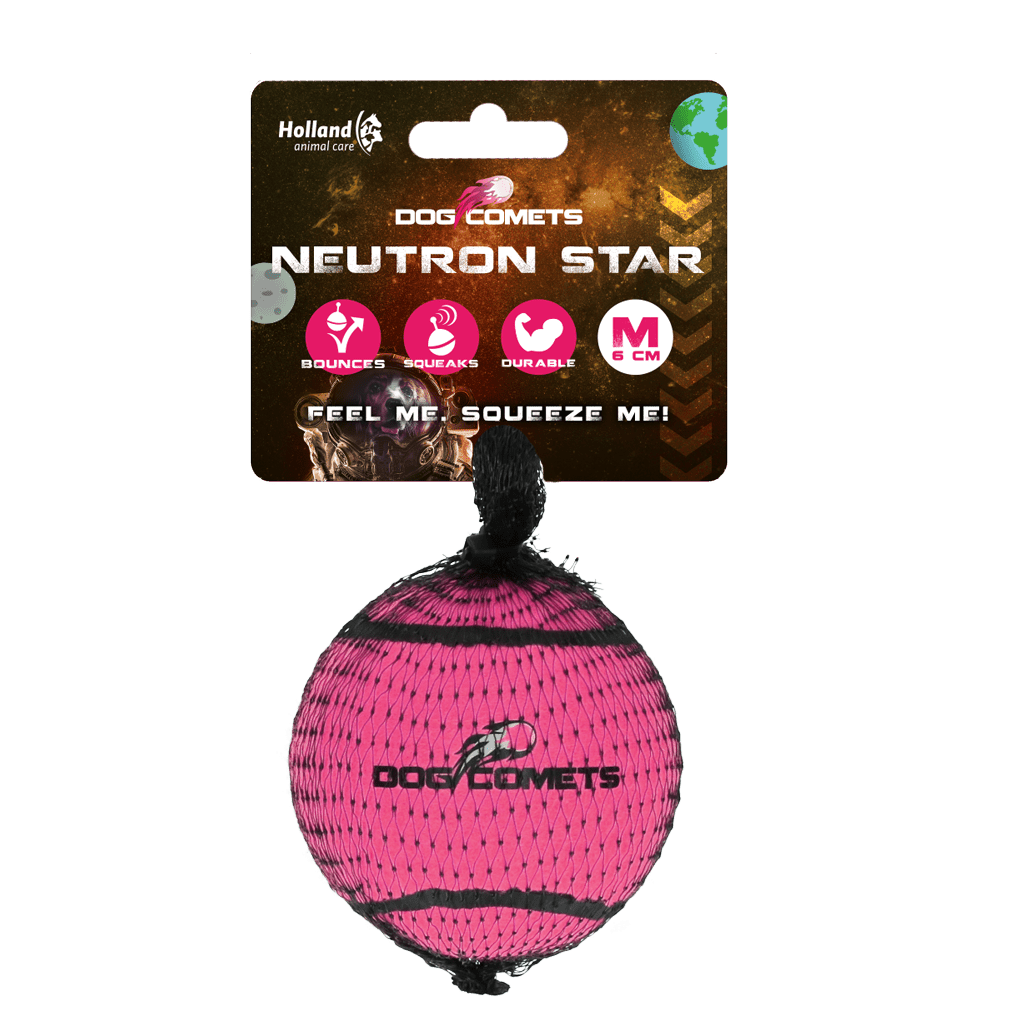 Balle de tennis sonore Dog Comets Neutron Star - La Meute Trufféo