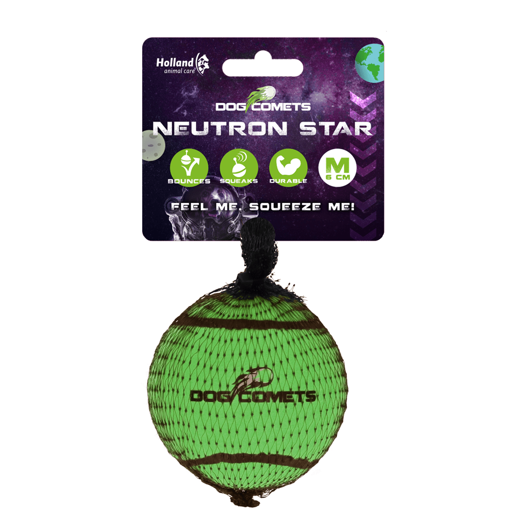 Balle de tennis sonore Dog Comets Neutron Star - La Meute Trufféo