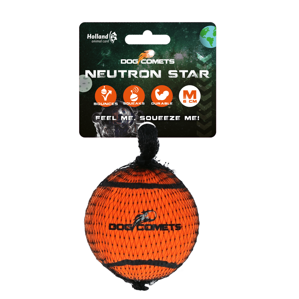 Balle de tennis sonore Dog Comets Neutron Star - La Meute Trufféo