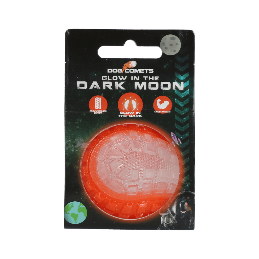 Balle phosphorescente Dog Comets Moon Ball - La Meute Trufféo
