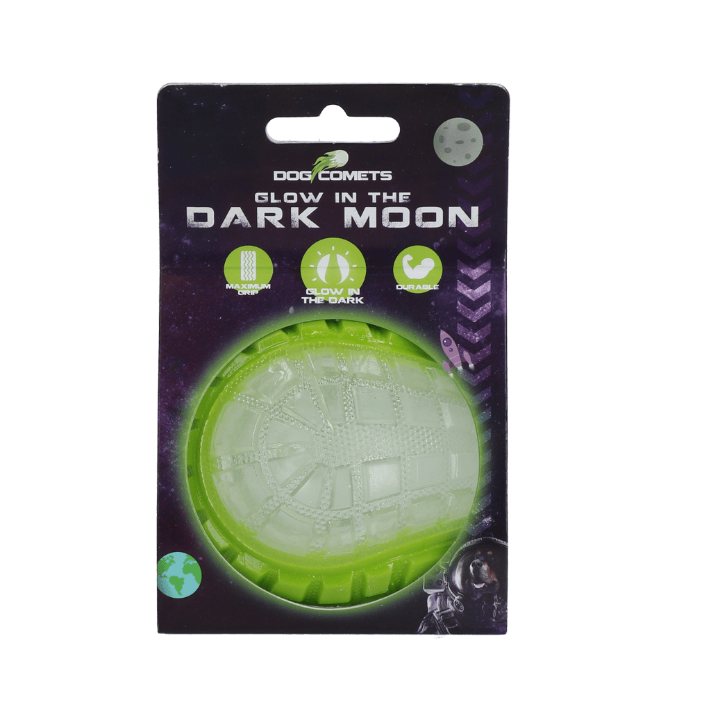 Balle phosphorescente Dog Comets Moon Ball - La Meute Trufféo