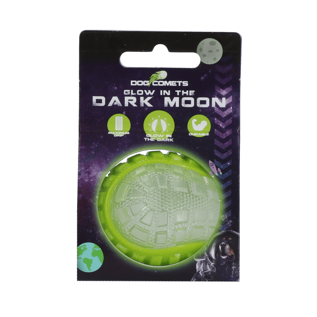 Balle phosphorescente Dog Comets Moon Ball - La Meute Trufféo