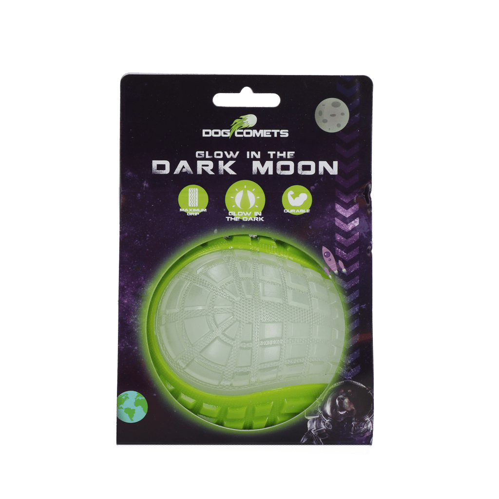 Balle phosphorescente Dog Comets Moon Ball - La Meute Trufféo