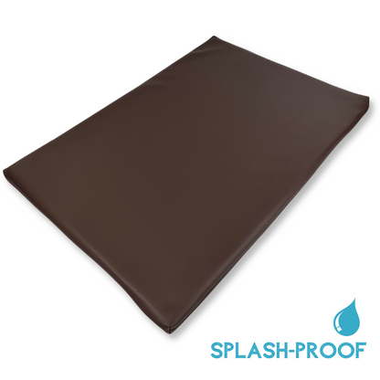 Topmast Leatherlook Benchkussen - Bruin - Diverse Maten