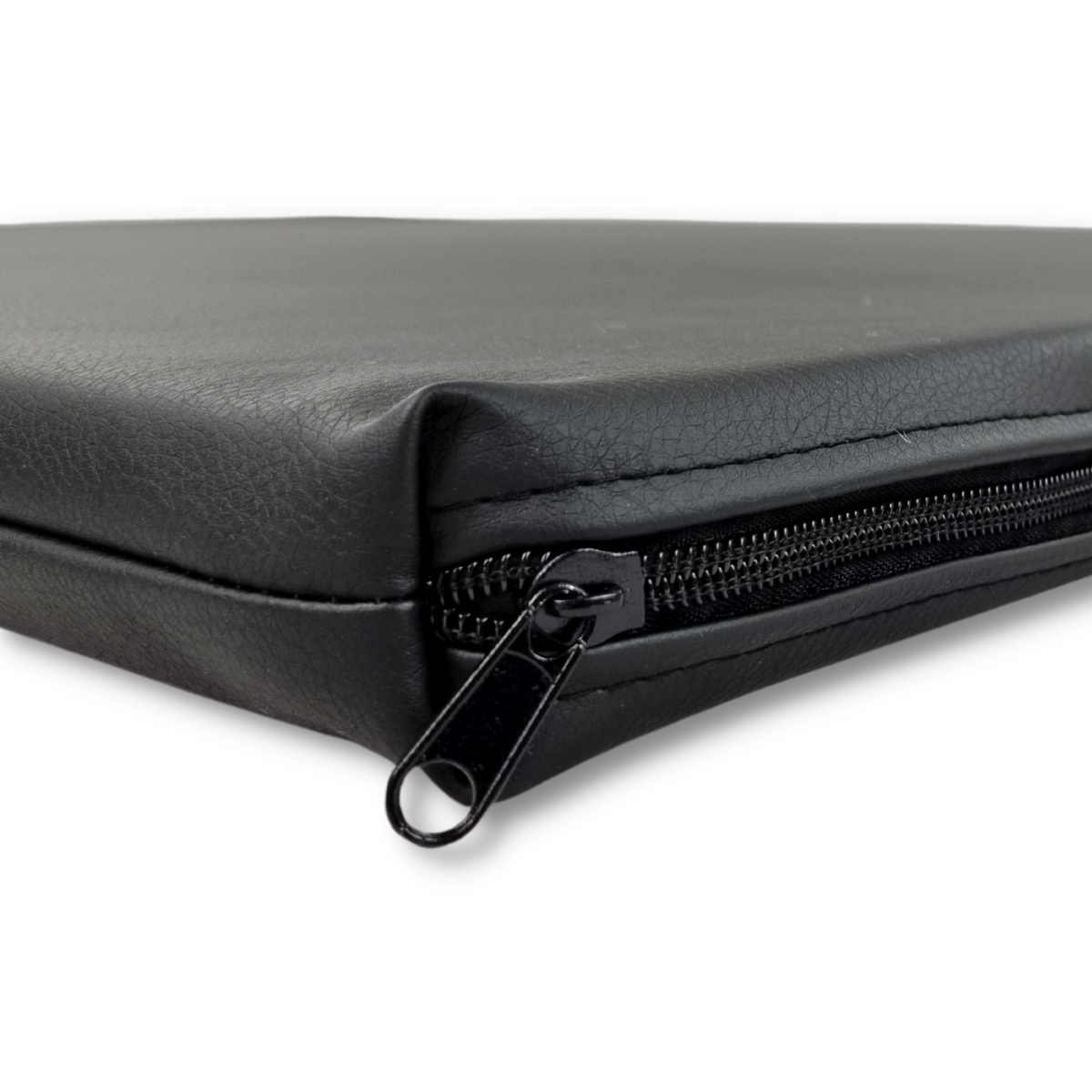 Topmast Leatherlook Benchkussen - Zwart - Diverse Maten