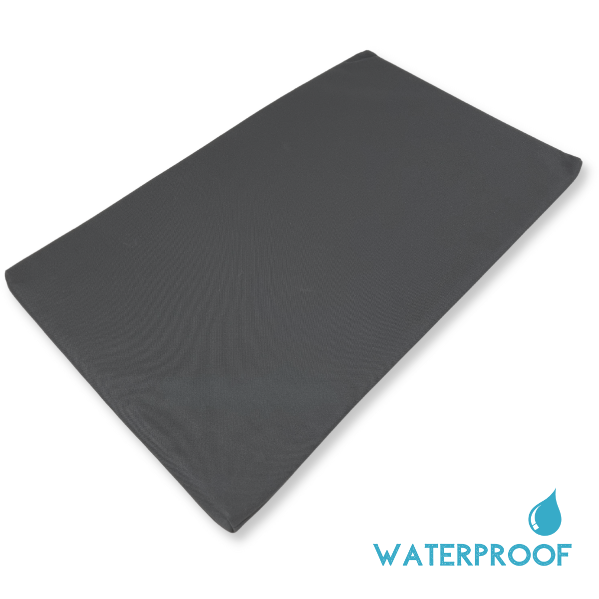 Topmast Waterproof Benchkussen - Nylon - Antraciet - Diverse Maten