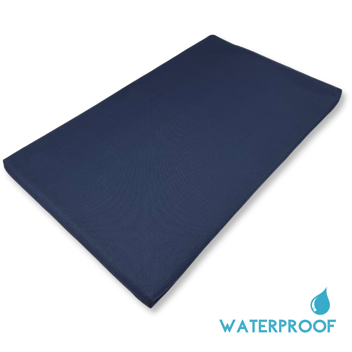 Topmast Waterproof Benchkussen - Nylon - Donkerblauw - Diverse Maten