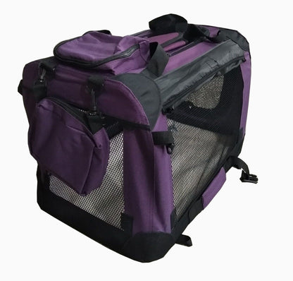 Topmast Nylon Reisbench - Premium Serie - Paars - Opvouwbaar