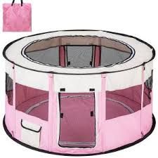 Topmast Nylon Puppyren - Rond - Opvouwbaar - Roze