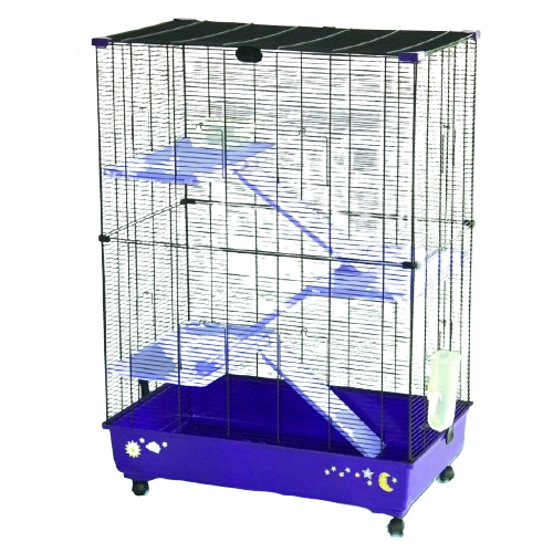Cage Chinchilla SAMO 82 Trend Marchioro - Complète et Spacieuse