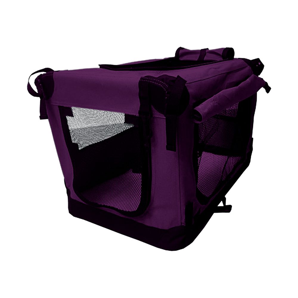 Topmast Nylon Reisbench - Premium Serie - Paars - Opvouwbaar