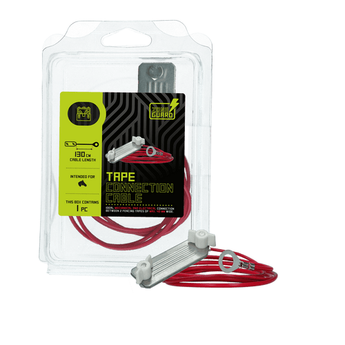 Câble de connexion ruban clôture électrique 50 mm – 130 cm