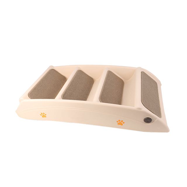 Topmast Hondentrap kunststof kleine hond - Beige 40 x 50 cm