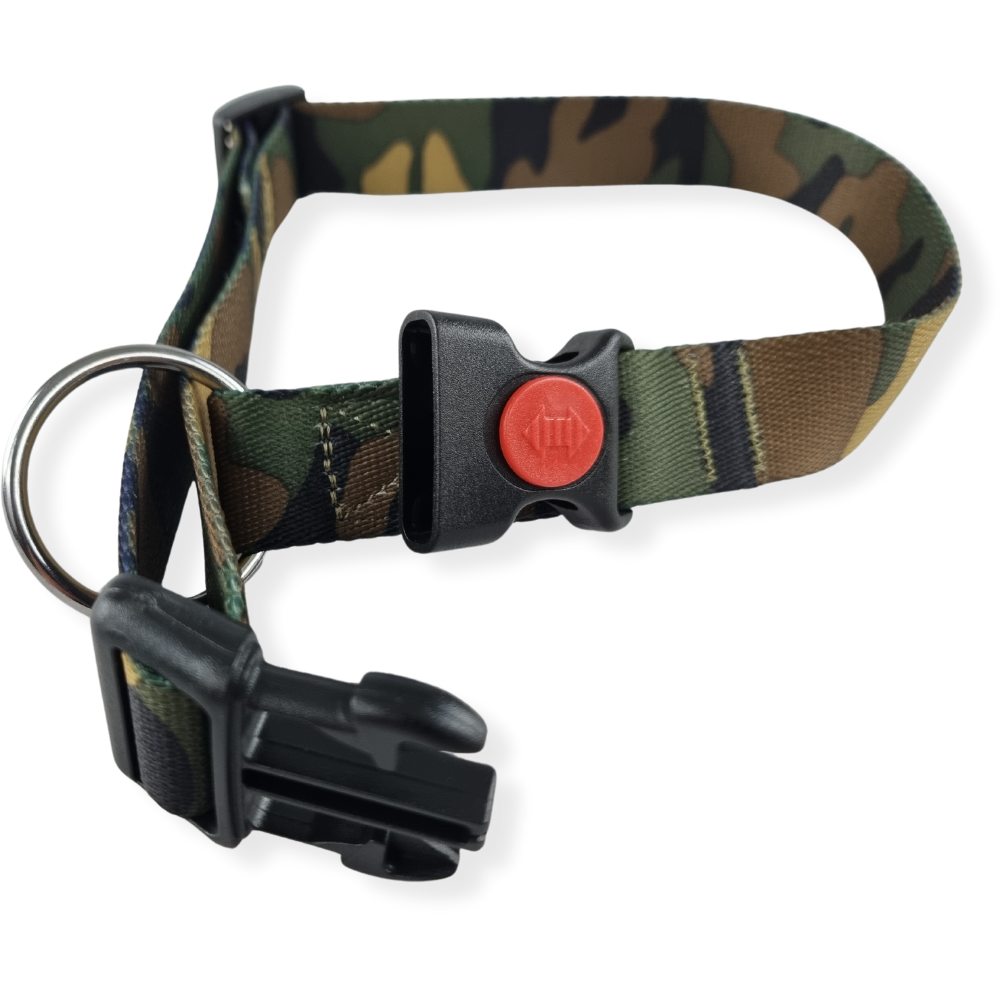 Nylon Halsband Camouflage - Camo Line - Verstelbaar