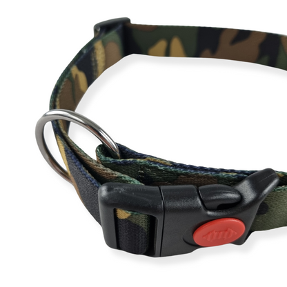Nylon Halsband Camouflage - Camo Line - Verstelbaar