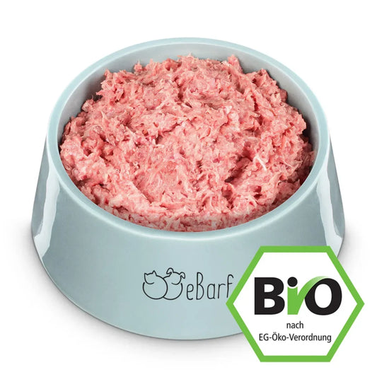 Carcasse de dinde bio hachée eBarf