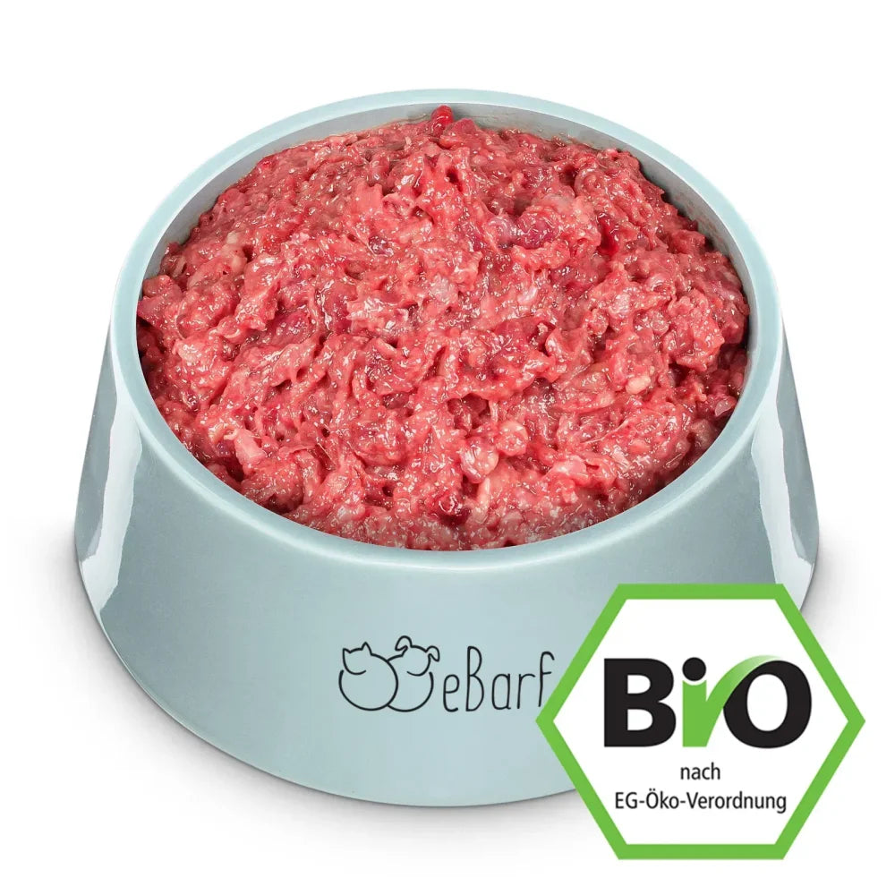 Carcasse de poulet bio hachée eBarf