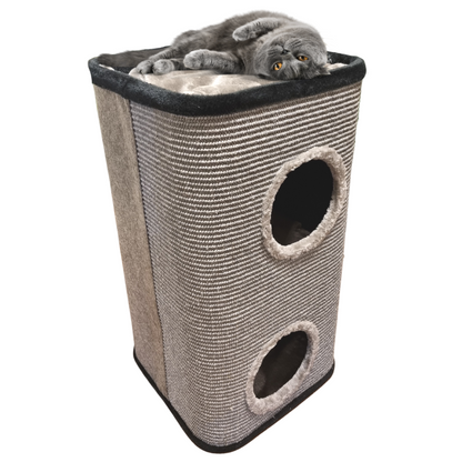 Topmast Krabton Cattower - Grijs - Maat XL - 120  x 40 x 40 cm